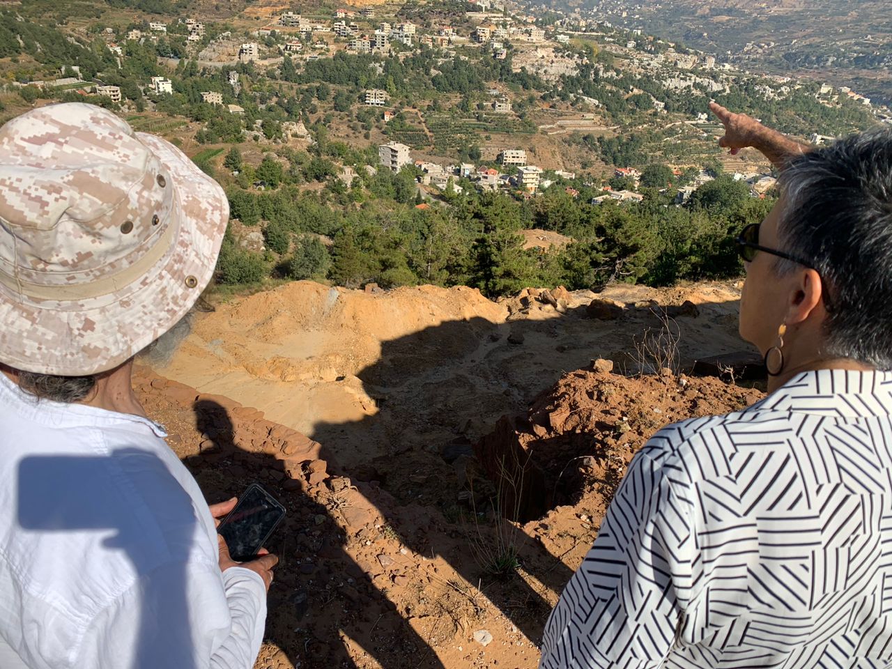 Observing the site